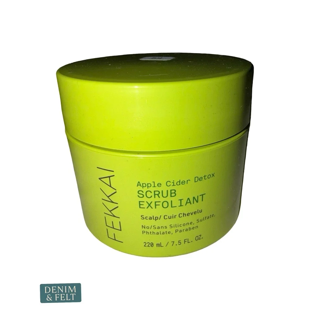 NEW Fekkai Apple Cider Detox Scalp Scrub Exfoliant 7.5 oz Hair Treatment